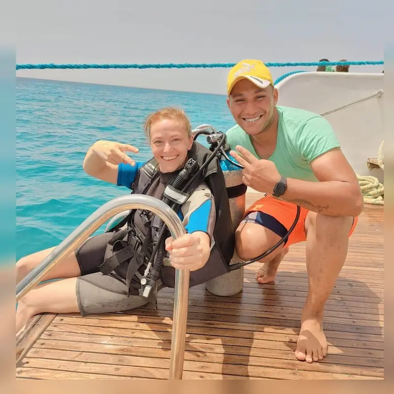 Scuba diving in Ras Mohammed National Park Sharm El Sheikh Red Sea Egypt